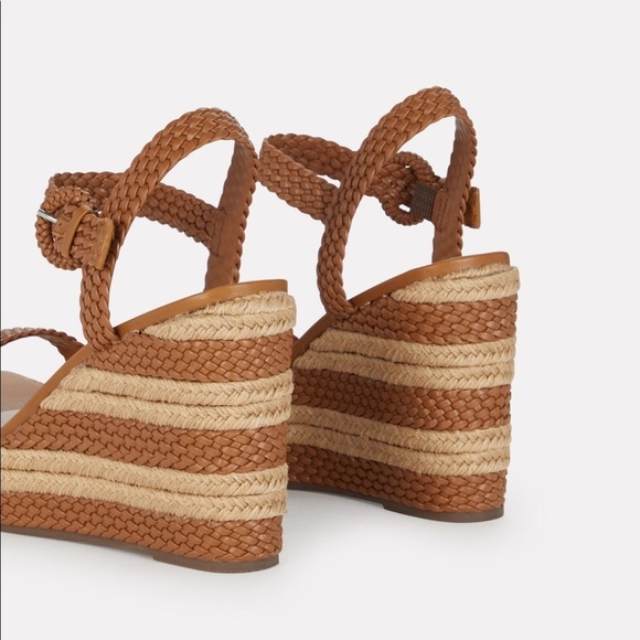 SCHUTZ | Nani Two Toned Braided Espadrille Wedge - Picture 2 of 12